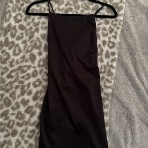 Elegant Black Slip Dress